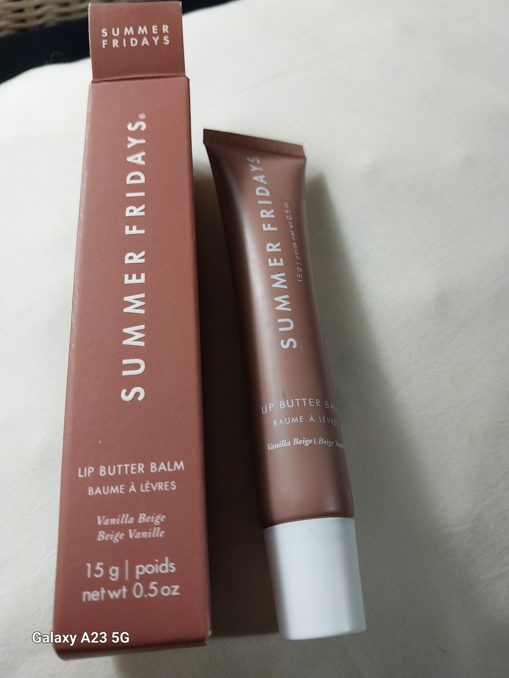 Summer Fridays Lip Butter Balm Vanilla Beige